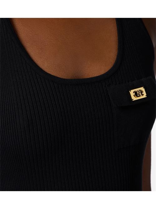 TANK TOP WITH POCKET ELISABETTA FRANCHI | TK41B51E2110 nero